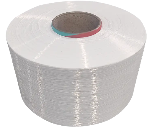 What is the polymerization and spinning process during the production of 300D/10F Nylon Mother Yarn?